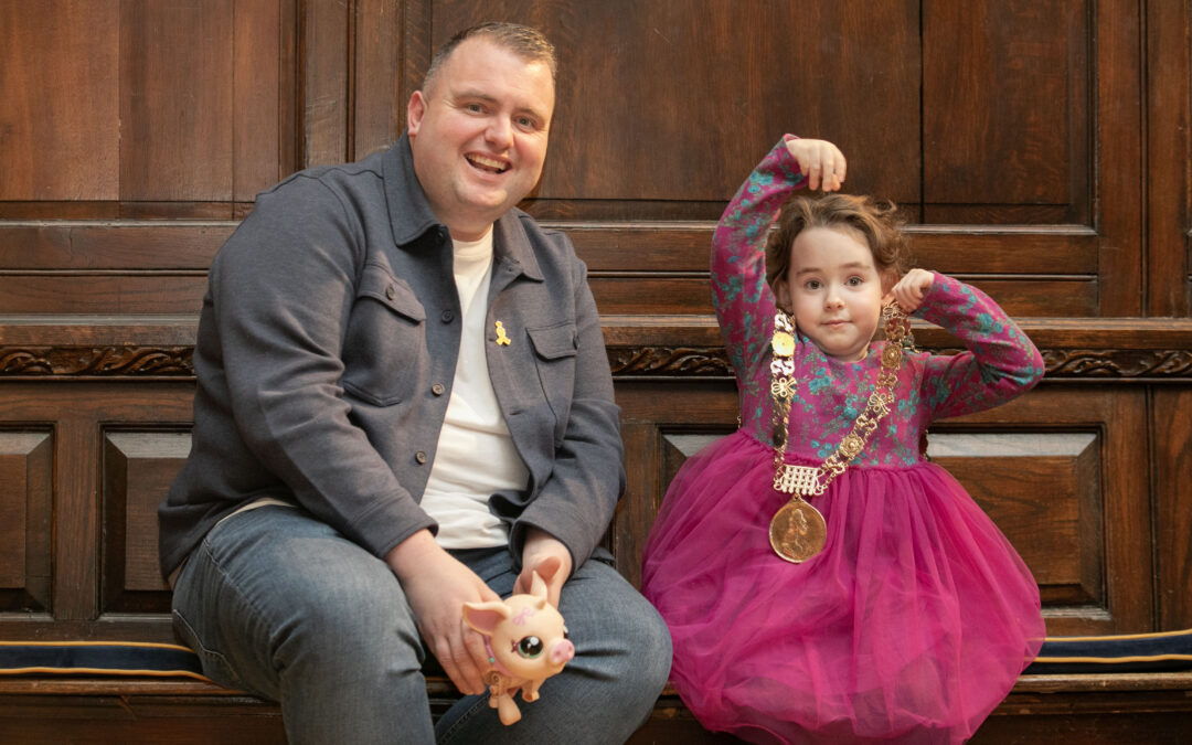 Lord Mayor of Dublin hosts childhood cancer patients and survivors on International Childhood Cancer Day 