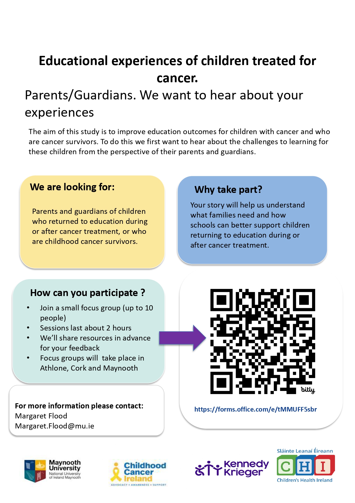 Focus Groups Poster for focus groups